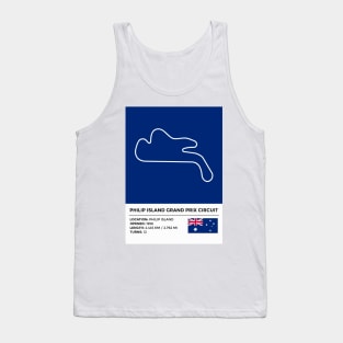 Philip Island Grand Prix Circuit [info] Tank Top